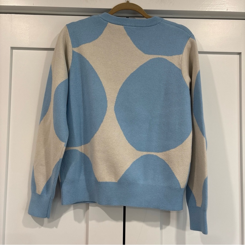 Marimekko Kioski Louhe Kivet Pullover Long Sleeve Sweater Alpaca Cotton Blend - Picture 6 of 10